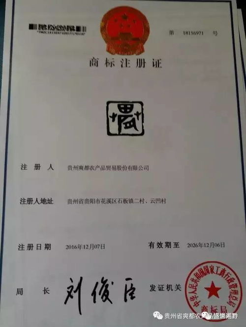 快來看, 爽都 商標(biāo)竟然被這家機(jī)構(gòu)注冊了